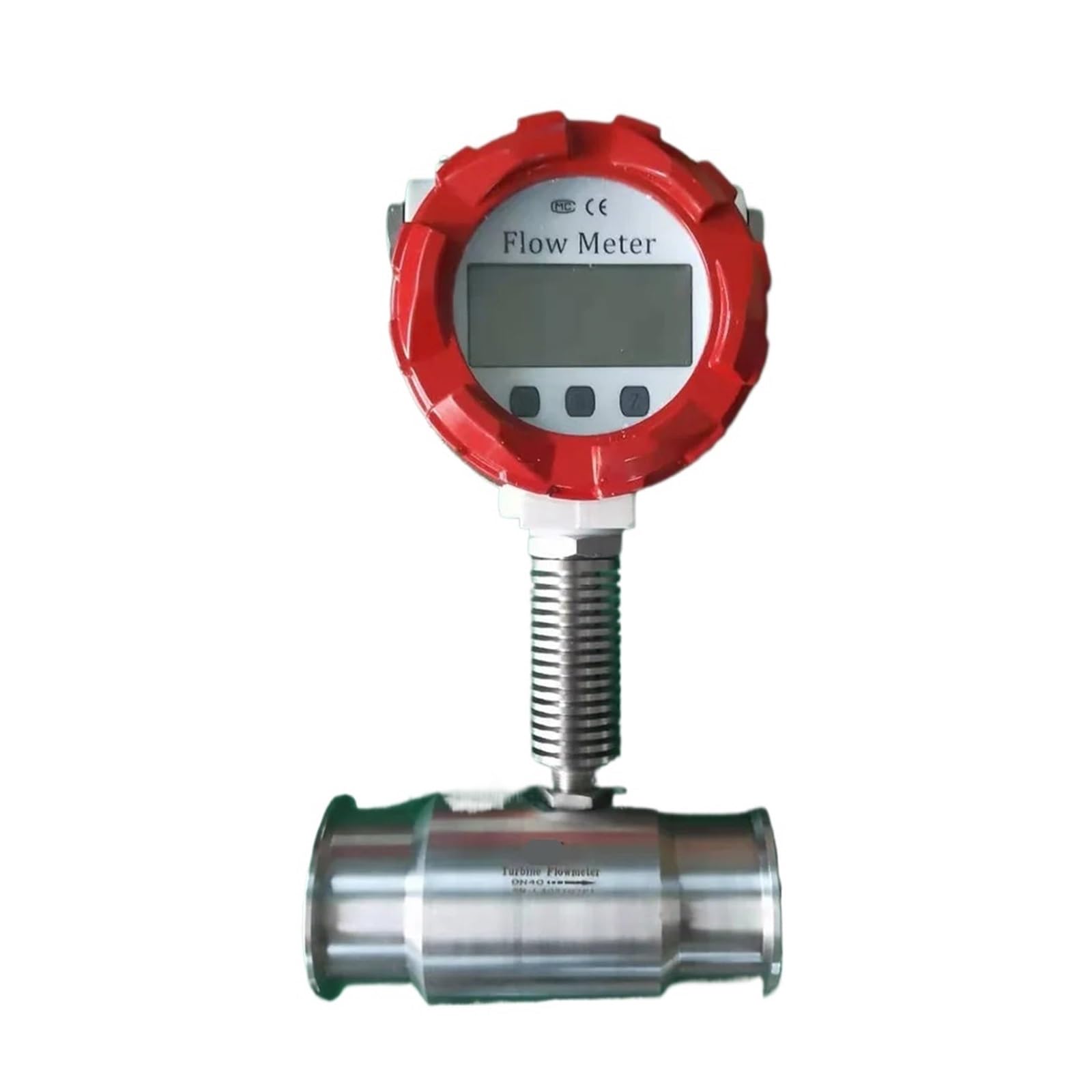 KSZHZYMGX 24V/Battery Power Supply Turbine Flow Meter Water Flow Meter Flowmeter(DN6)