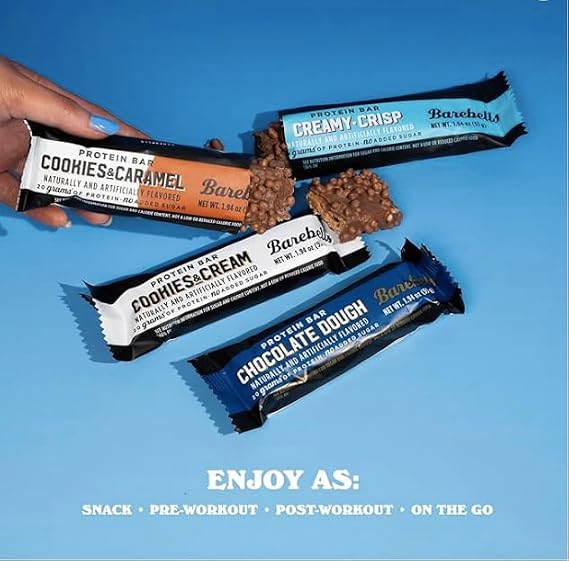 Barebells Protein Bars People's Choice Variety Pack - 24 Bars (2 Packs of 12), 20g High Protein Treats - Chocolate Nutrition Bars with No Added Sugar - On-The-Go Breakfast or Post-Workout Snack.