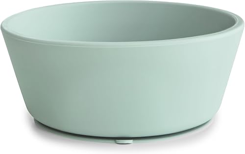 Miniatura 42 de mushie Tazón de succión de silicona | Diseño antideslizante sin BPA (rubor) Rosa (Blush),azul (Cambridge Blue),Malva nublada,Narciso,Dried