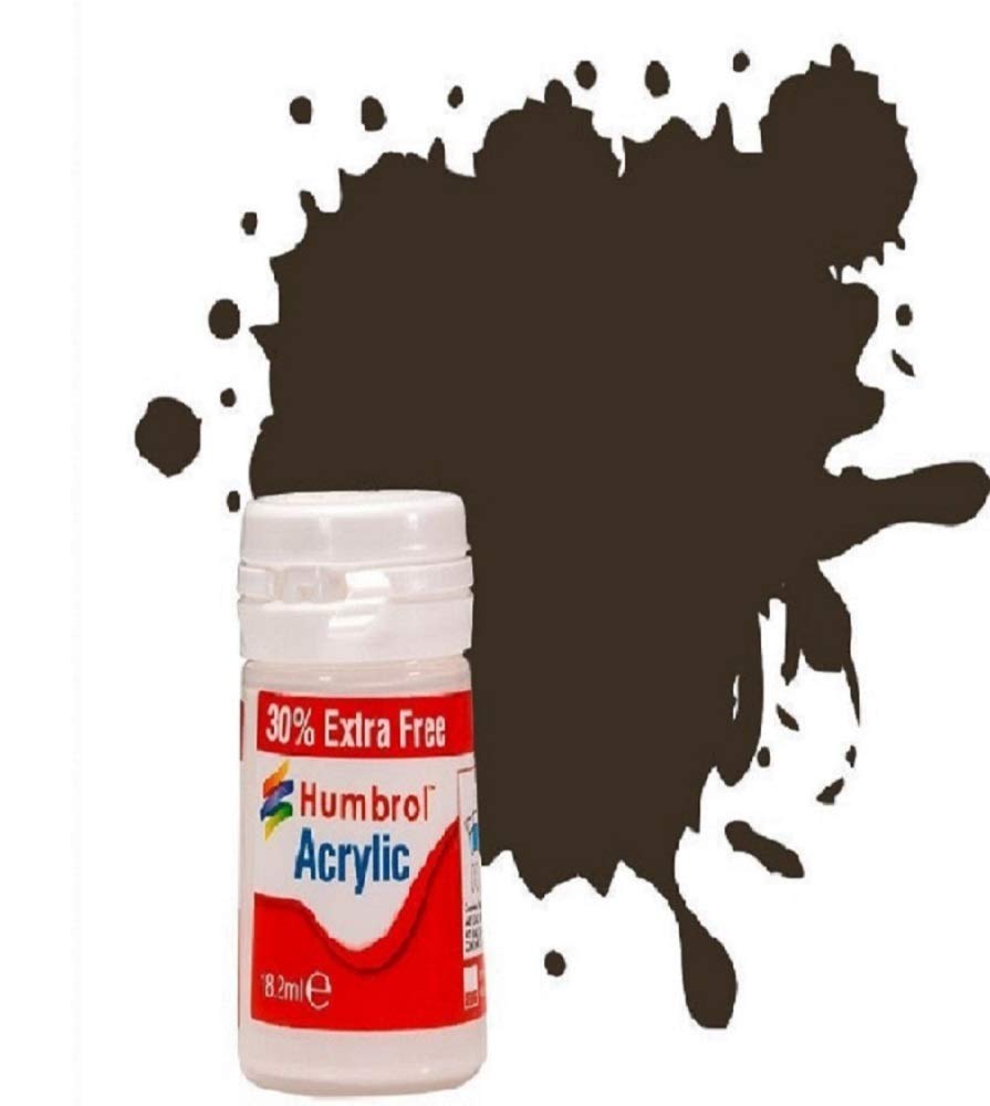 Humbrol 10 Service Brown Gloss - 14ml Acrylic Paint - Plus 30%