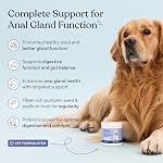 Pawfy Anal Gland Chews for Dogs with Peanut Butter | Dog Probiotics – Helps with Constipation, Digestive Health, and Gas Relief | Promotes Healthy Poops & Comfort - 30 Dog Supplements - Image 2