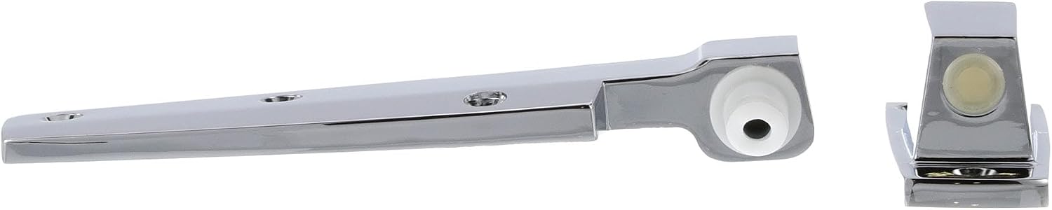 1-1/8" Offset Polished Chrome Cam-Rise Lift-Off Walk-in Door Hinge - 1245 Reversible Hinge for Freezers, Cabinets and Refrigerators