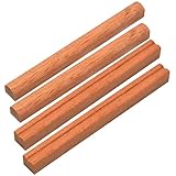 SAFIGLE 2sets Key Kalimba Bridge Replacement Kit Diy Thumb Piano Bridge Parts Smooth Wood Design Easy Installation Upper Lower for Music Lovers and Beginners