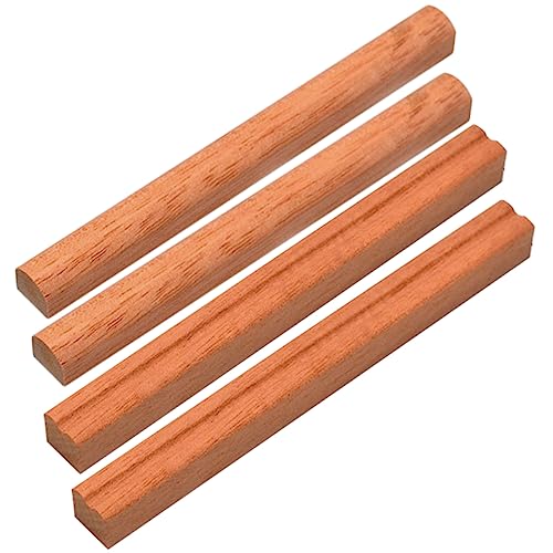 SAFIGLE 2sets Key Kalimba Bridge Replacement Kit Diy Thumb Piano Bridge Parts Smooth Wood Design Easy Installation Upper Lower for Music Lovers and Beginners