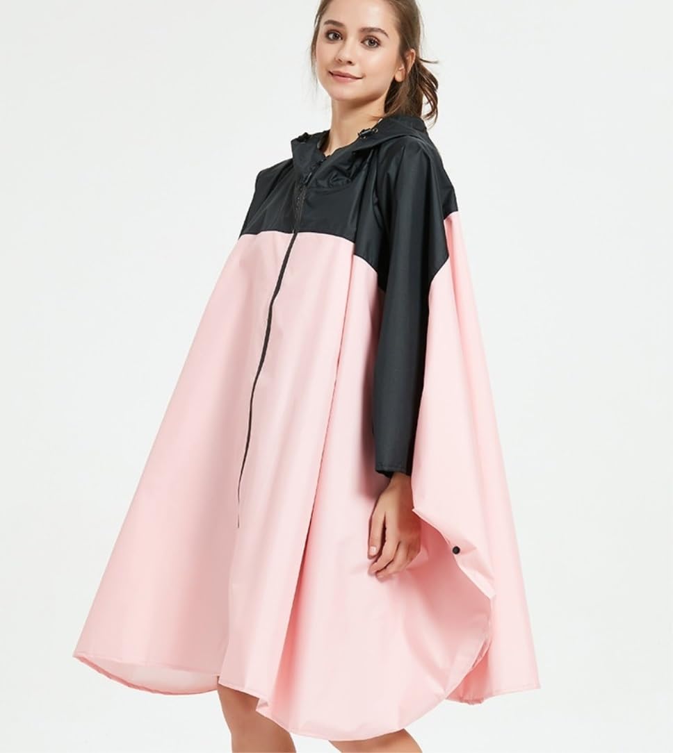 Poncho Antipioggia Impermeabile Poncho Da Donna Con Mantello Impiombato, Impermeabile, Zaino Allentato, Escursionismo All'aperto, Pesca, Giacca A Vento Mantella Antipioggia