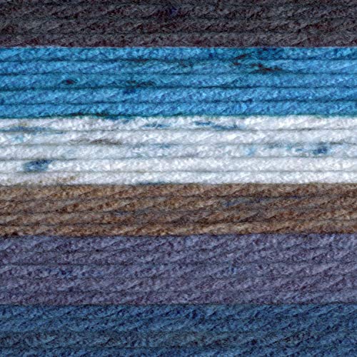 Image of Lion Brand Yarn, Mandala Thick & Quick Yarn, Labyrinth, Multicolor, 3 Pack | Variegated Super Bulky Acrylic Knit & Crochet Fiber, Baby Projects, Chunky Blankets, Colorful Hats, Scarves