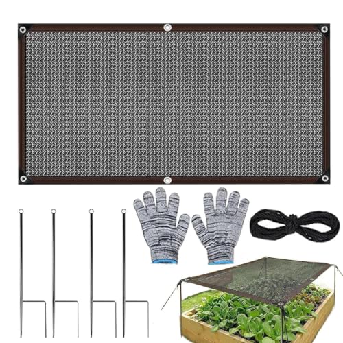 Filet d'ombrage robuste et bâche en maille haut de gamme pour terrasse - 2