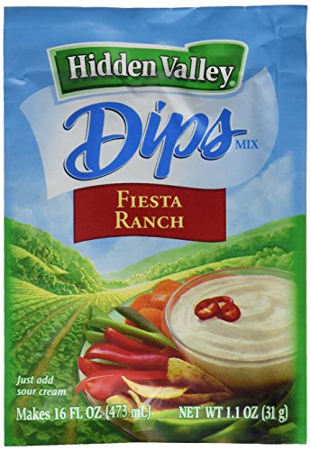 Hidden Valley Fiesta Ranch Dips Mix, Gluten Free -Pack of 24 - image 1