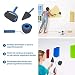 Fuutuu Rodillos de Pintura sin Costura 9 Pcs con Manija Extensible Multifunción...