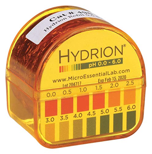 pH Paper Standard Kit Refill, pH 0-6, PK5