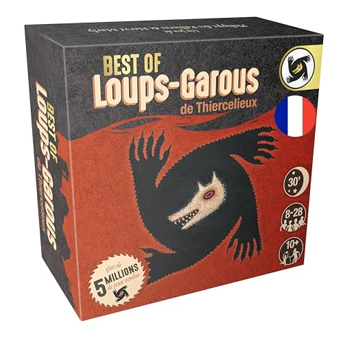 Loups-Garous de Thiercelieux - Edition Best of - Jeu de Société Original pour Adultes et Enfants dès 10 Ans - Jeu de Cartes et Bluff - Jeu d'Ambiance de...