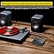 PROZOR Phono Vorverstärker Plattenspieler MM Plattenspieler Vorverstärker Kompakter, Extrem Rauscharmer Cinch Eingang/Ausgang, DC 12V Mit Netzschalter