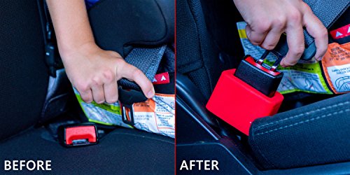Premium Car Seat Belt Buckle Holder | Keeps Buckle Upright When Strapping in Infant or Booster Car Seats | Perfect for Babies, Toddlers, Kids, Elderly, Disabled | Strong, Sturdy & 100% Safe! Premium Car Seat Belt Buckle Holder | Keeps Buckle Upright When Strapping in Infant or Booster Car Seats | Perfect for Babies, Toddlers, Kids, Elderly, Disabled | Strong, Sturdy & 100% Safe!