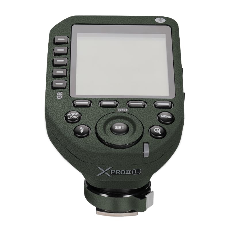 Autocollant Godox XPro II protection vinyle cuir vert pour shooting photo exterior