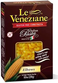 Le Veneziane - Italian Elbows Pasta [Gluten-Free], (4)- 8.8 oz. Pkgs