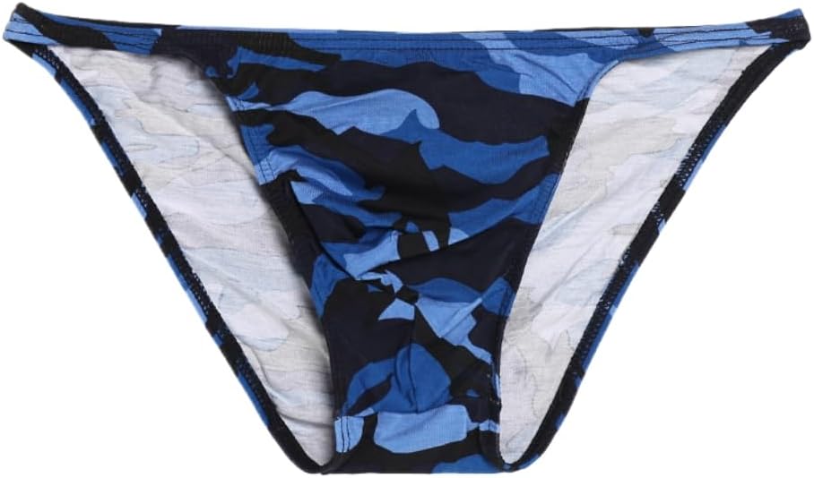 COMLIFE Men's Bikini Underwear Sexy Camouflage Sports Bra Stretch Bulge Pouch Briefs