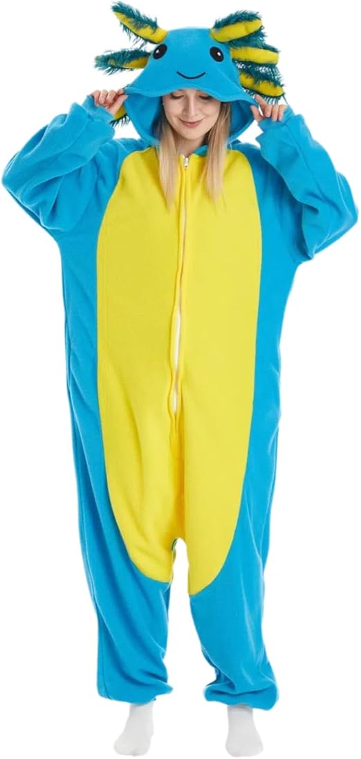 NCBYKM Unisex Cute Animal Onesie Pajamas Sleepwear Halloween Party