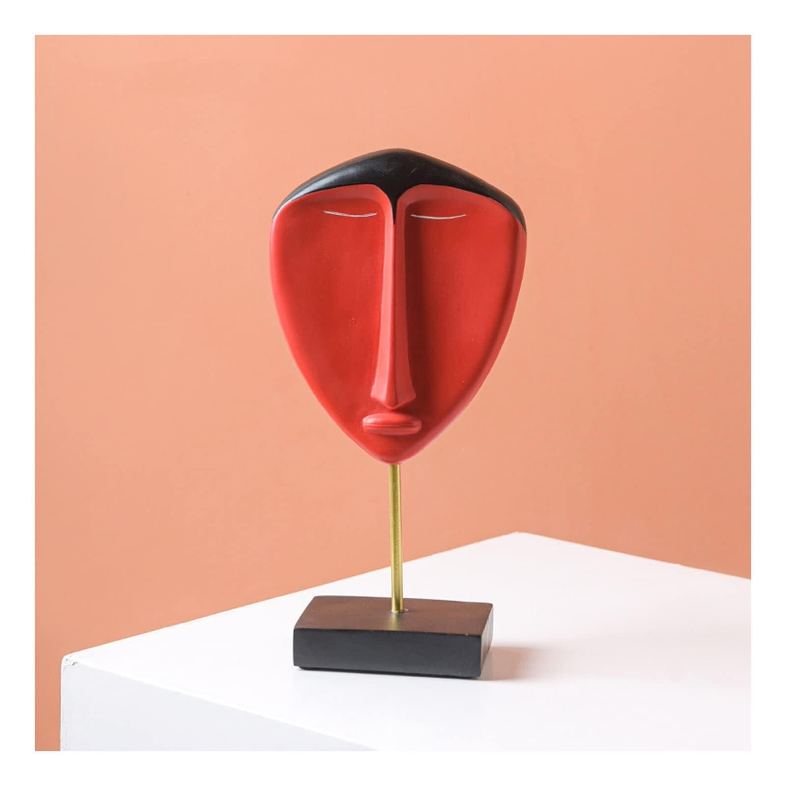 Regalos para Mujeres Escultura Art Déco Abstracta Artículos Decorativos de Oficina Decoración Mesa Decoración para estanterías(Art 01)