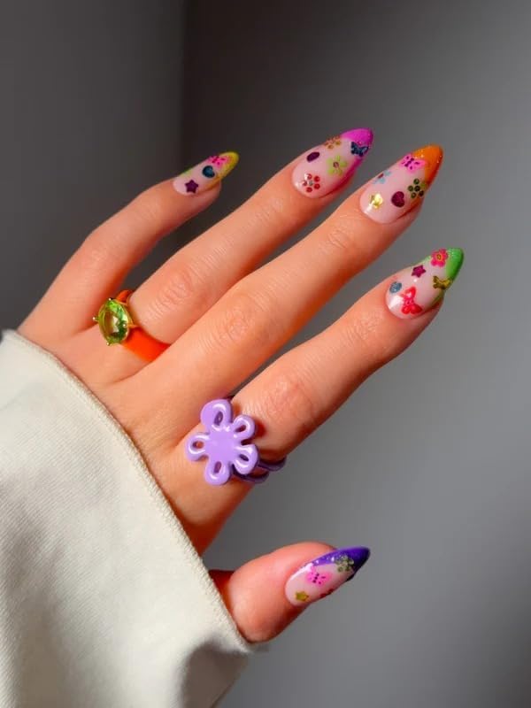 Deco Beauty Totally Spies Totally Sparkly-Super Thin & Easy-to-Apply Nail Art with The Cutest Designs-Durable & Long-Lasting Nail Art Stickers & Decals for Women, for DIY at-Home & Salon-Quality Nails