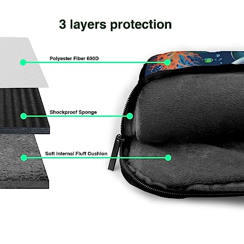 Bolso tipo Tote para laptop con diseño de delfín y pez miniatura 6