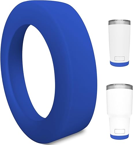 YETI Tumblaer - Funda de silicona para tapa de vaso Tervis de 30 onzas y 20 onzas, protección inferior más segura y menos ruido para accesorios de