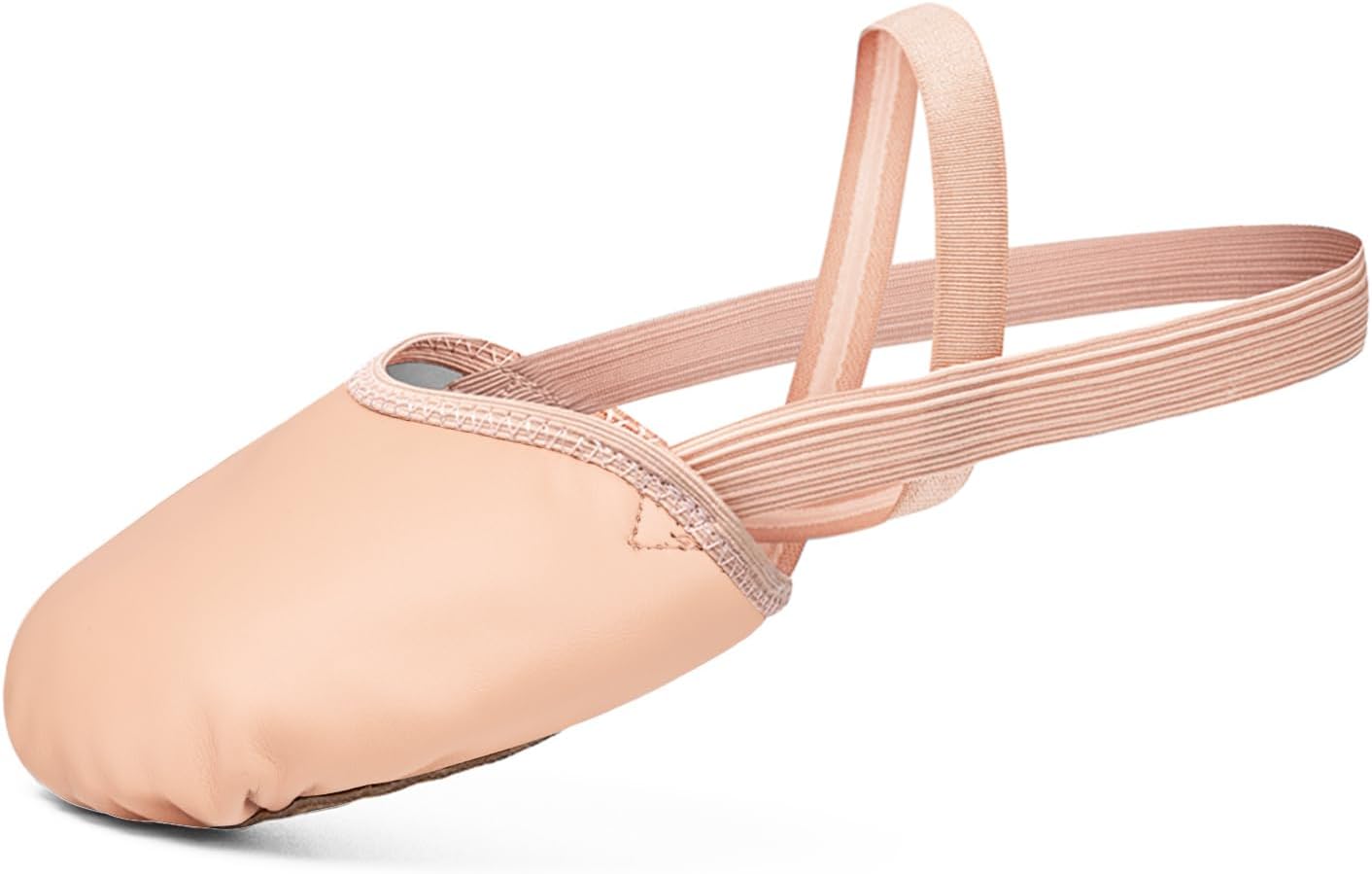 Leather Half Soles Dance Shoes Womens Lyrical Pirouette Turners Dance Shoes for Turning (Girls/Boys/Men/Adult)