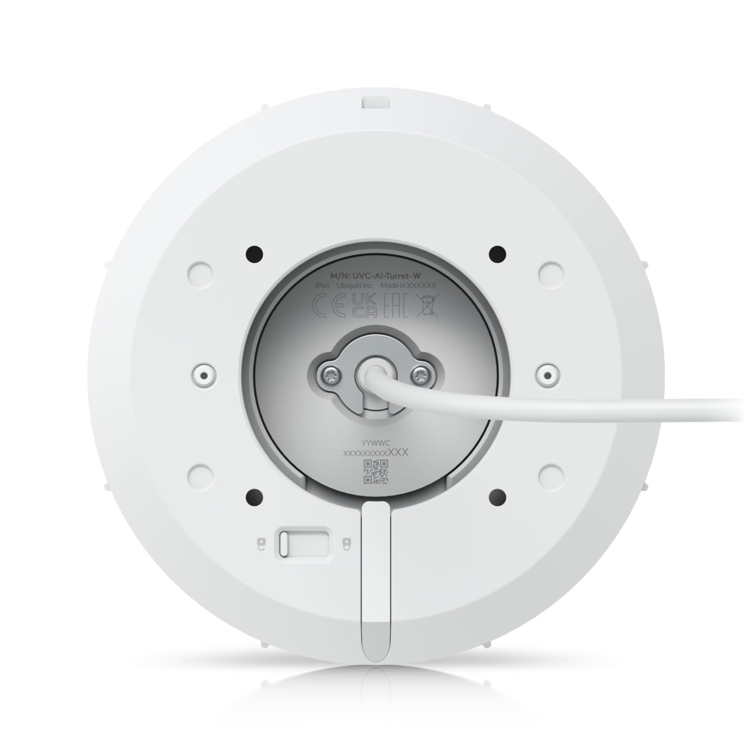 Ubiquiti Ai Turret IP-Sicherheitskamera Innen & Au?en 3840 X 2160 Pixel Decke/wand (uvC-AI-TurreT-w)