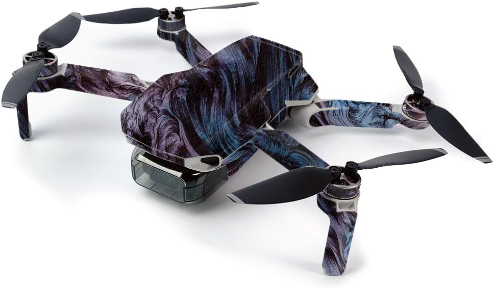 MightySkins Skin for DJI Mavic Mini Portable Drone Quadcopter - Angry Ripple | Protective, Durable, and Unique Vinyl Decal wrap cover | Easy To Apply, Remove, and Change Styles | Made in the USA (DJMAVMIN-Angry Ripple)