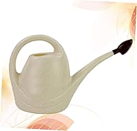 Vista 2 de GANAZONO Dispositivo de riego largo para plantas de caño largo, maceta de plástico beige de 3,5 l para plantas de interior/exterior