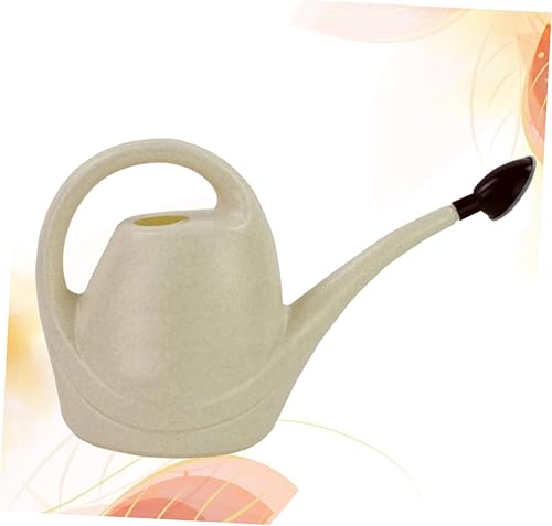 Miniatura 2 de GANAZONO Dispositivo de riego largo para plantas de caño largo, maceta de plástico beige de 3,5 l para plantas de interiorexterior