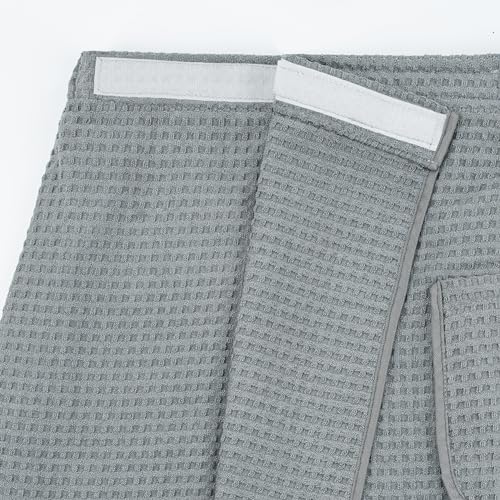 Quick Dry Microfiber Waffle Bath Towel for Men