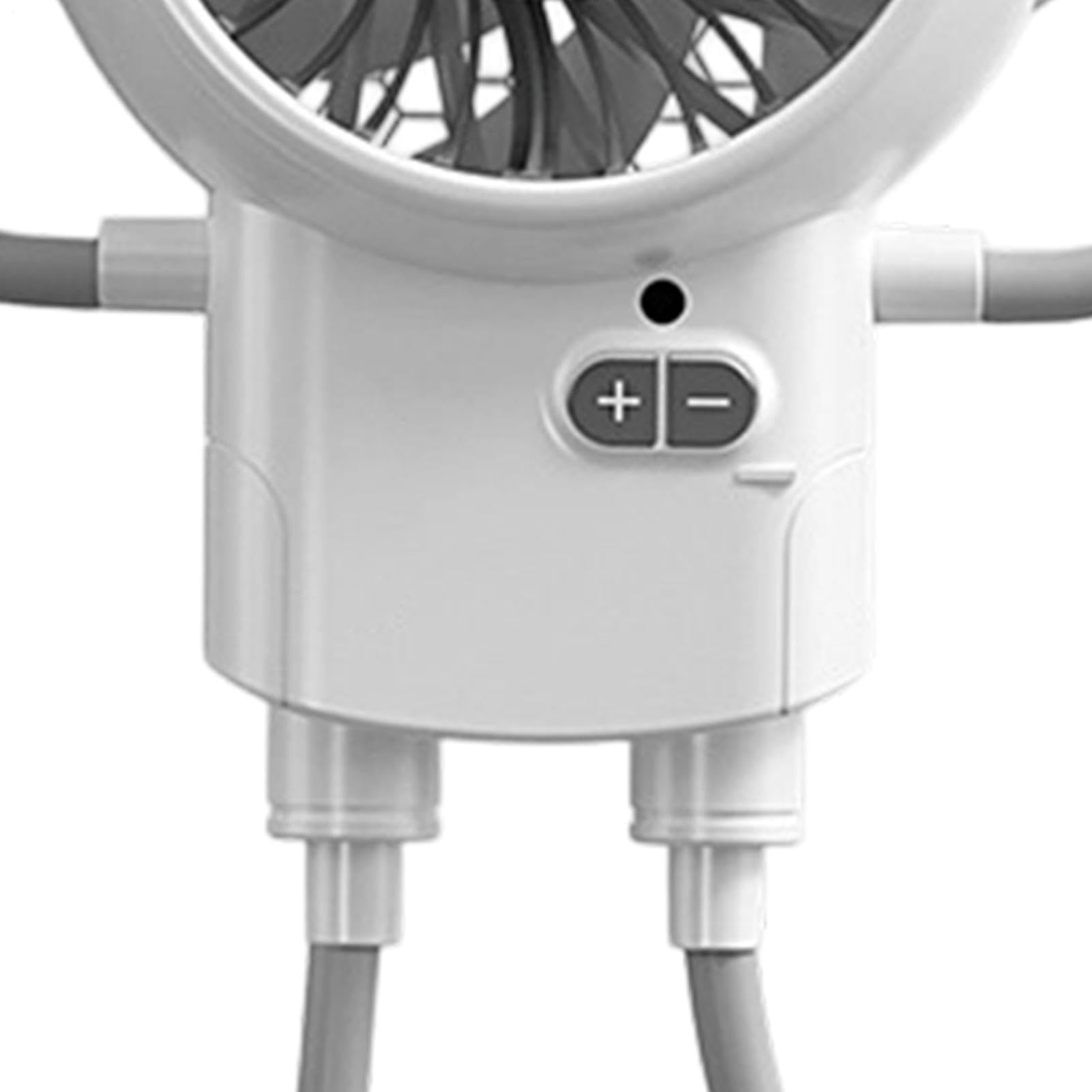 Ventilatore Personale Ventilatore Portatile Silenzioso Ricaricabile | Ventilatore da Scrivania Tascabile per Viaggi, Campeggio, Camera da , Dormitorio, Ufficio, Casa, Sonno, Vacanze Estive,