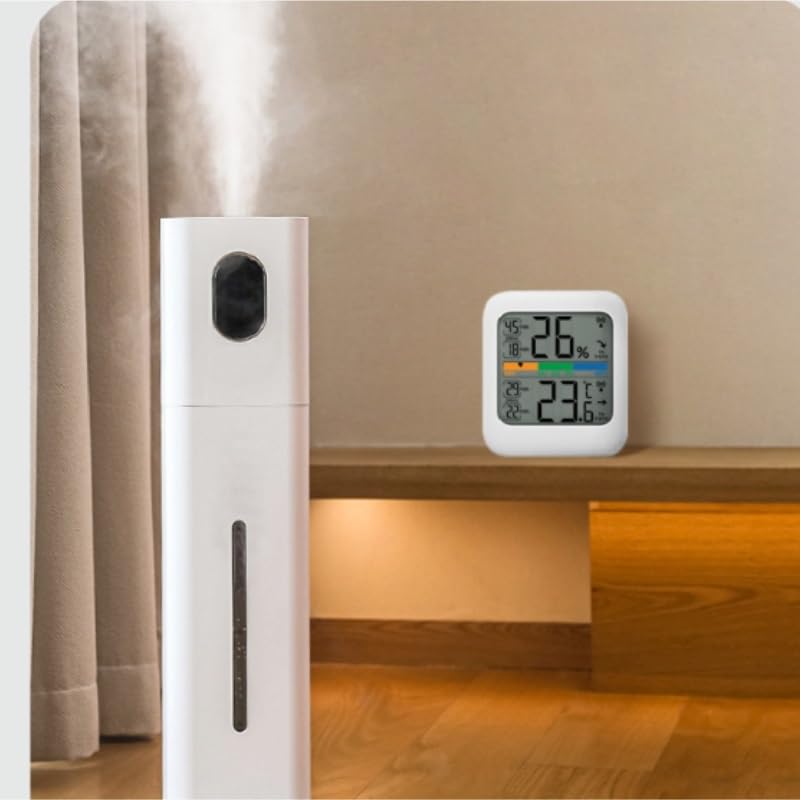 Home Indoor Color Screen Precise Wall Mounted Temperature Gauge Table
