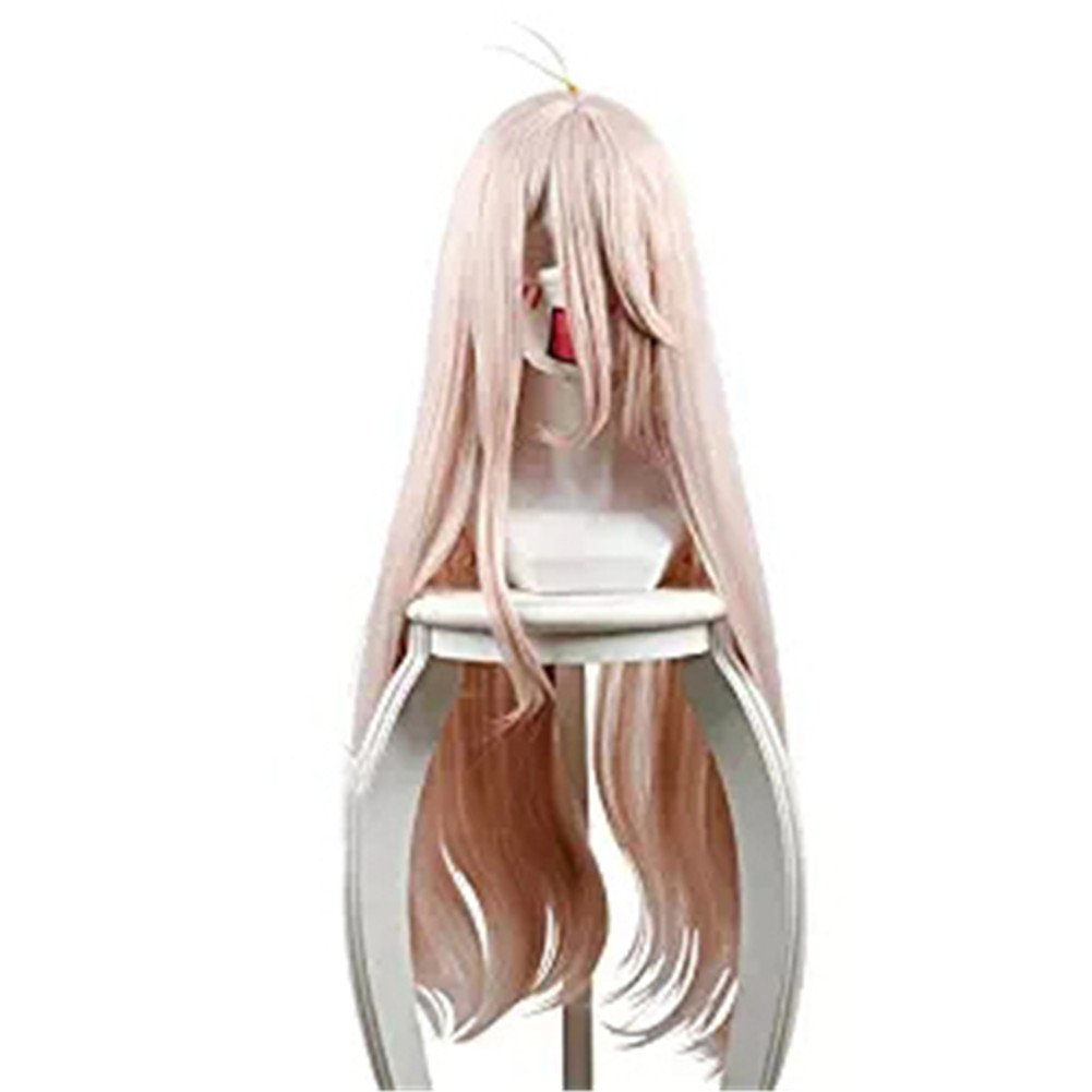 Xingwang Queen Anime Long Pink Cosplay Wig Women Girls' Party Wigs with Free Cap