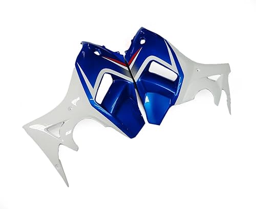 Miniatura 8 de Carenados de motocicleta aptos para Suzuki GSX650F Katana 2008-2013 2009 2010 2011 2012 Kit de carenado de compresión ABS - Azul Blanco