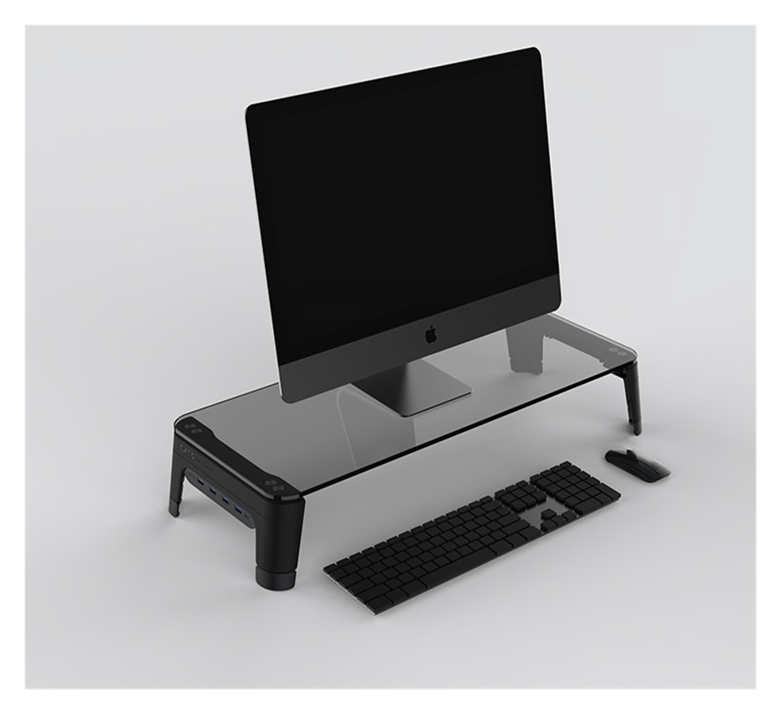 Soporte para Portátil con Hub USB 4 Puertos,30kg