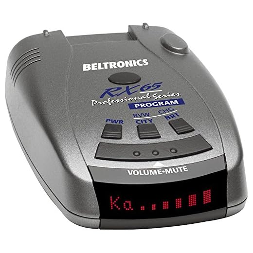 Beltronics RX65 Professional Series Radar Detector