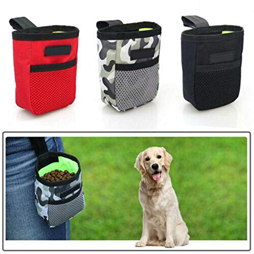 Bolsa para petisco para cães, bolsa para lanche para treinamento de filhotes, bolsa para corrida, po