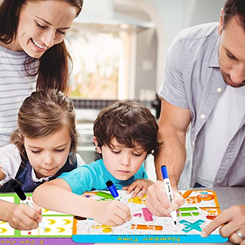 Handwriting Practice Book For Kids, Toddler Preschool Learning Activity For 3 4 5 Year Old Boys Girls, Kindergarten Educational Toys, Autism Montessori Toys, Tracking Letters Learn Number Workbook #TOP7