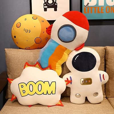 1 PCs Space Theme Nursery Kids Room Decorative Throw Pillow Astronaut Shaped Decorative Throw Pillow 50 CM / 19.6 Inches