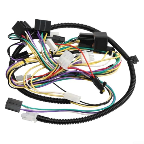 Arnés de cables GY22441 para tractores D140 a D170, cableado robusto de encendido y embrague.