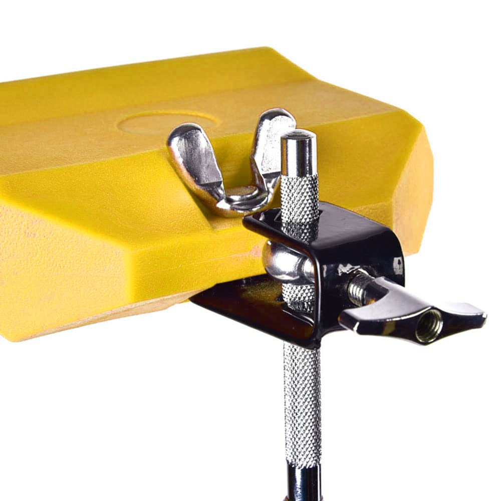 Instrument perkusyjny 12,7 cm (5") z motywem dżemowym (żółty)