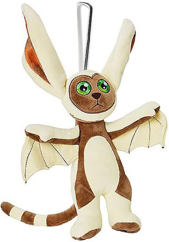 Spirit HalloweenOfficially Licenced Costume Props - Avatar The Last Airbender Aang Staff Plush Momo Oppa Katara Necklace