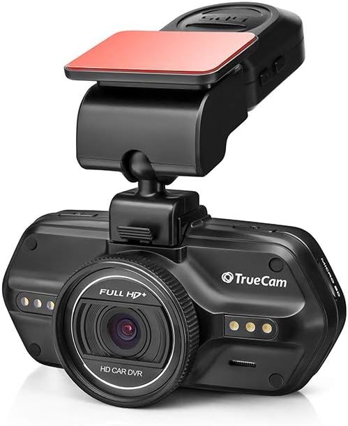 TrueCam A7s - 2K Super HD 21:9 Dashcam Car Camera with GPS, Speed Camera Detection, Display, Loop Recording, G-Sensor, Parking Mode, and LDWS