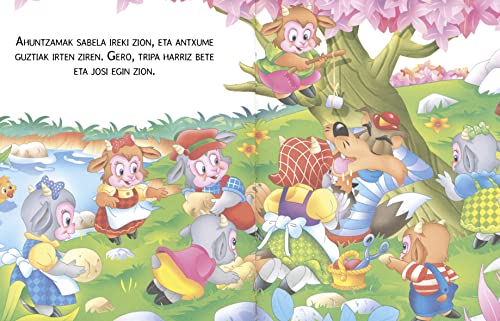 Hiru txerritxoak - Zazpi antxumeak (Ipuin klasikoak)