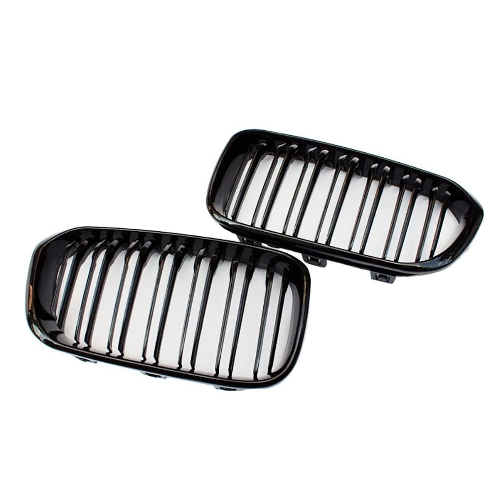 F20 F21 Griglia Anteriore per BMW Serie 1 F20 F21 LCI Griglia Paraurti Serie 1 Nera Griglie Radiatore 2015 2016 2017 2018 2019