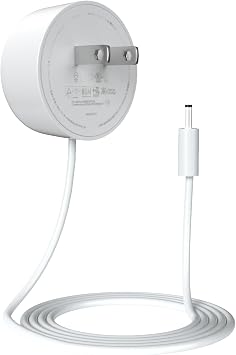 محول تيار متردد بقدرة 15 وات متوافق مع شاحن مكبر الصوت المنزلي Nest Hub Mini WiFi جهاز التوجيه Nest WiFi AC2200 من الجيل الثاني، متوافق مع أجهزة Google Hub محول طاقة نقاط التوجيه من الجيل الأول والثاني