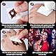 SYNERIX Halloween Kostüm Damen Herren Gruselig - Metzger Kostüme Halloween Männer Costume Erwachsene Horror mit 10ml Kunstblut, Messer mit Blut, Haarreif Messer, Handschuhe und 10 Halloween Tattoos