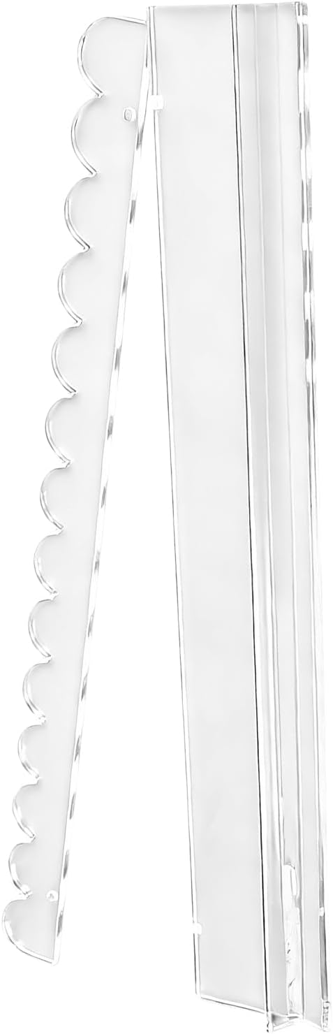 Mahjong Tile Rack - 20-Inch Acrylic Stand | Clear Mahjong Tile Holder with Magnetic Pusher, Quick Setup Rack for Game Room Family Gatherings Travel or Community Play