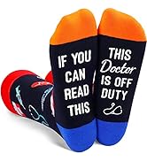 Zmart Unisex Doctor Birthday Teacher Lawyer Nurse Cooking Socks, Funny Gifts for Doctor Birthday ...